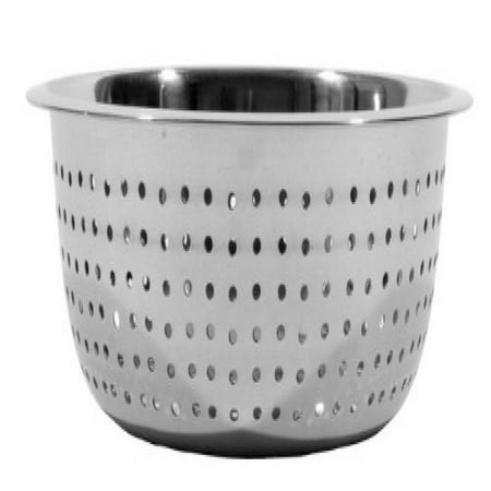 Town Food Service 31811 11 in. Stainless Steel Large Hole Chinese Style Colander