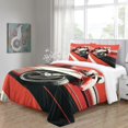 thumbnail image 3 of YingD Boxing Bedding Set Sports Theme Duvet Cover Single Size Red Blue, 3 of 5