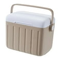 thumbnail image 4 of QccHieUs Cooler Box Hot/Cold Retention Cooler Carrier Versatile Personal Beverage Storage Khaki, 4 of 9