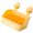 Yellow, variant on DICEWEN Wall Mounted Basket Suction Cup Seasoning Storage Rack Space Efficient Shelf