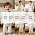 thumbnail image 5 of CAUYDY 2T 3T 4T 5T Child Girls Clothes Toddler Sleepers Comfy Long Sleeved Top Pants 2 Piece Set Baby Pajamas Little Kids Outfits for Girl Fall Winter Sizes 2-3 Years,Brown, 5 of 7