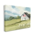 thumbnail image 4 of Stupell Industries American Flag on Barn Nature Painting Gallery Wrapped Canvas Print Wall Art, 48 x 36, 4 of 8
