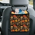 thumbnail image 5 of Xixirimido Mushroom Pattern Car Trash Can for Back Seat Car Accessories for Women Men Leakproof Auto Garbage Cans Hanging Trash Bin for Car Water-Resistant, 5 of 8