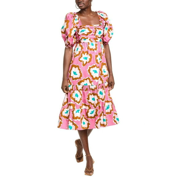 CROSBY by Mollie Burch womens  Emerson Midi Dress, XXL