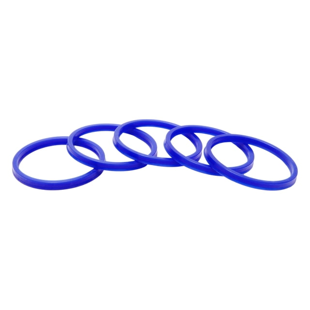 Anillo de Sello de Aceite Universal Labio UN de Bargains Únicos 85x95x8mm Alta Presión TPU Azul 5 Pcs
