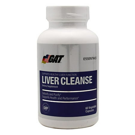 GAT Liver Cleanse Vegetarian Capsules, 60 Ct