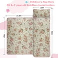 thumbnail image 5 of Pioneer Flower Floral Print Pattern Toddler Nap Mats for Kids Preschool,Sleeping Mat Bag or Kids,Toddler Sleeping Bag,Toddler Nap Mat or Daycare, 5 of 6