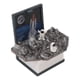 thumbnail image 2 of Llavero de libro plegable con 1 clic, colgante de bolsa con llavero de plástico interesante, astronauta, 2 of 14