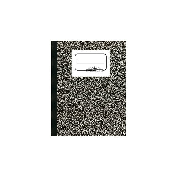 National Composition Book, College/Margin Rule, 10 x 7 7/8, White, 80 Sheets -RED43461