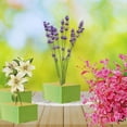 thumbnail image 6 of 4-Pack Green Floral Foam Blocks for Artificial Flowers, 3.3in. Dry Florist Foam Bricks for Silk Flower Arrangements, DIY Floral Craft Foam for Wedding Centerpieces, Flower Arranging Supplies, 6 of 7