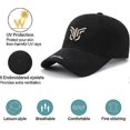 thumbnail image 2 of Baseball Cap for Men with Adjustable Buckle, Unisex Peaked Embroidery Breathable Summer Sun Hat Sports Cap for Outdoor Causal Coton Trucker Hip Hop, 2 of 5