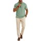 thumbnail image 4 of Top Abrigo de los Hombres de Color Sólido de Manga Larga Botón-Up Cuello Chaqueta Casual, Ligero de Nylon con Capucha Superior para Verano Y Primavera, 4 of 8