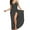 Deep Gray, variant on Plus Size Women's Swimsuit Cover Up Spaghetti Strap Beach Dresses Cover Up Bikini Cover Up Wrap Swimsuit V-Neckline Backless Long Dress