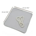 thumbnail image 3 of Huhudde Deluxe Cleaning Cloth for Jewelry Fine Cloth for Jewelry Polishing Handy Wiping Cloth for Necklaces Rings Jewelry, 3 of 14