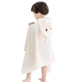 thumbnail image 2 of Unisex Baby Hooded Bath Towel, Toddler Soft Absorbent Animal Bathrobe Blanket Toddlers Shower Gifts for Boys Girls 27.5" x 55", 2 of 4