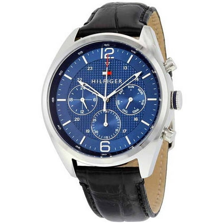 Tommy Hilfiger Leather Chronograph Men's Watch, 1791182