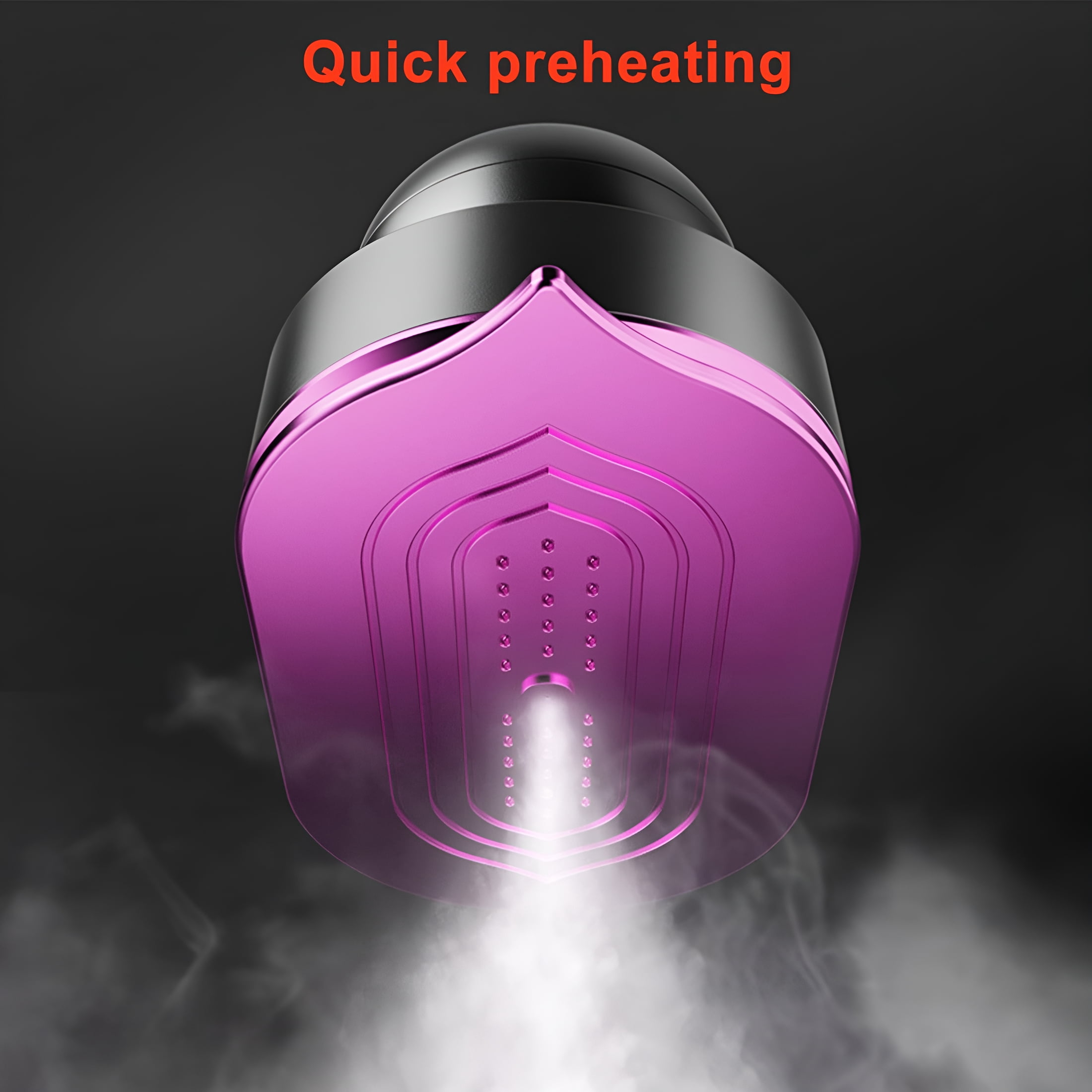 EXLEAF Portable Handheld Steamer Fast Heat Up Wrinkle Remover for Clothes Travel Home Use Garment Care Steam Iron Compact No Ironing Board Required,1 Mini Steam Iron