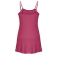 thumbnail image 5 of BOVXNPU Women Plus Size Pajama Dress Women Soft Sleepwear Sleeveless Solid Round Neck Loungewear Pajama Women Sleepwear, 5 of 6