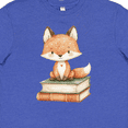 thumbnail image 4 of Inktastic Fox and Books Youth T-Shirt, 4 of 5