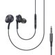 thumbnail image 2 of 2 unidades de auriculares intrauditivos con micrófono, auriculares con cable de 3,5 mm para smartphones iOS y Android, portátiles, MP3, juegos y Walkman, 2 of 8