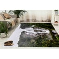 thumbnail image 2 of Corridor Rugs, Landscape Rugs, Thin Rug, Step Rug, Entry Rug, Waterfall Rugs, Waterfall Landscape Rugs, Non Slip Rugs, Modern Rugs, 3.3'x5' - 100x150 cm, 2 of 8