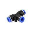 thumbnail image 3 of 10 Pcs 3 Way Tee Push In Pneumatic Quick Release 3/8" Tube Fittings Connectors, 3 of 4