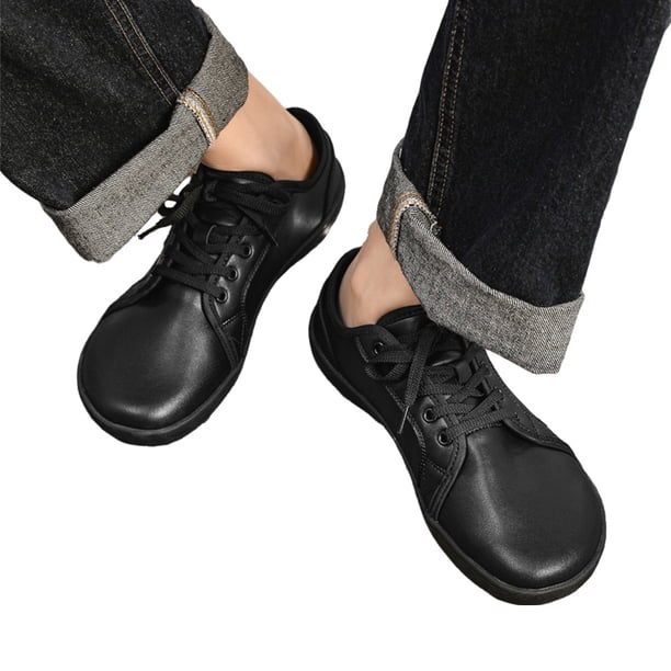 Zapatos para Descalzos Mujeres Hombres Con Cordones Ligeros Trabajar