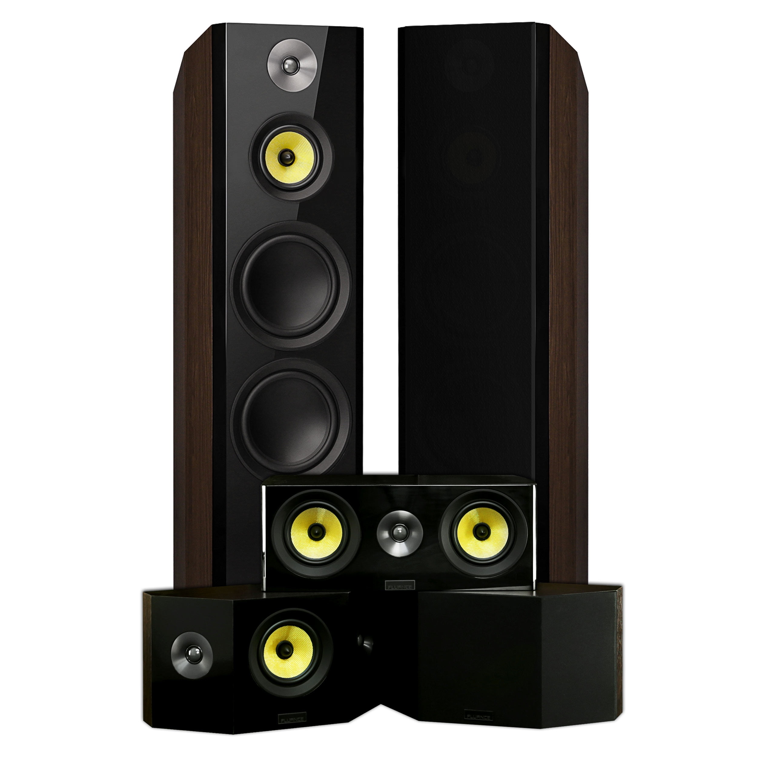 floor standing surround sound speakers