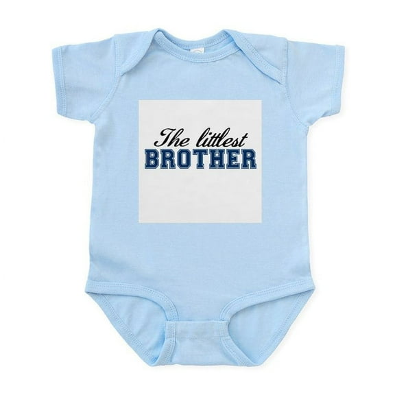 CafePress - The Littlest Brother Body Suit - Baby Light Bodysuit, Size Newborn - 24 Months