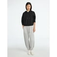 thumbnail image 2 of Scoop Women's and Women's Plus New Scubaknit Pullover Hoodie, Sizes XS-4X, 2 of 5