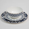 thumbnail image 2 of Ozarke Parker Blue Designed Plates Set, Fine Bone China (Set of 12), 2 of 10