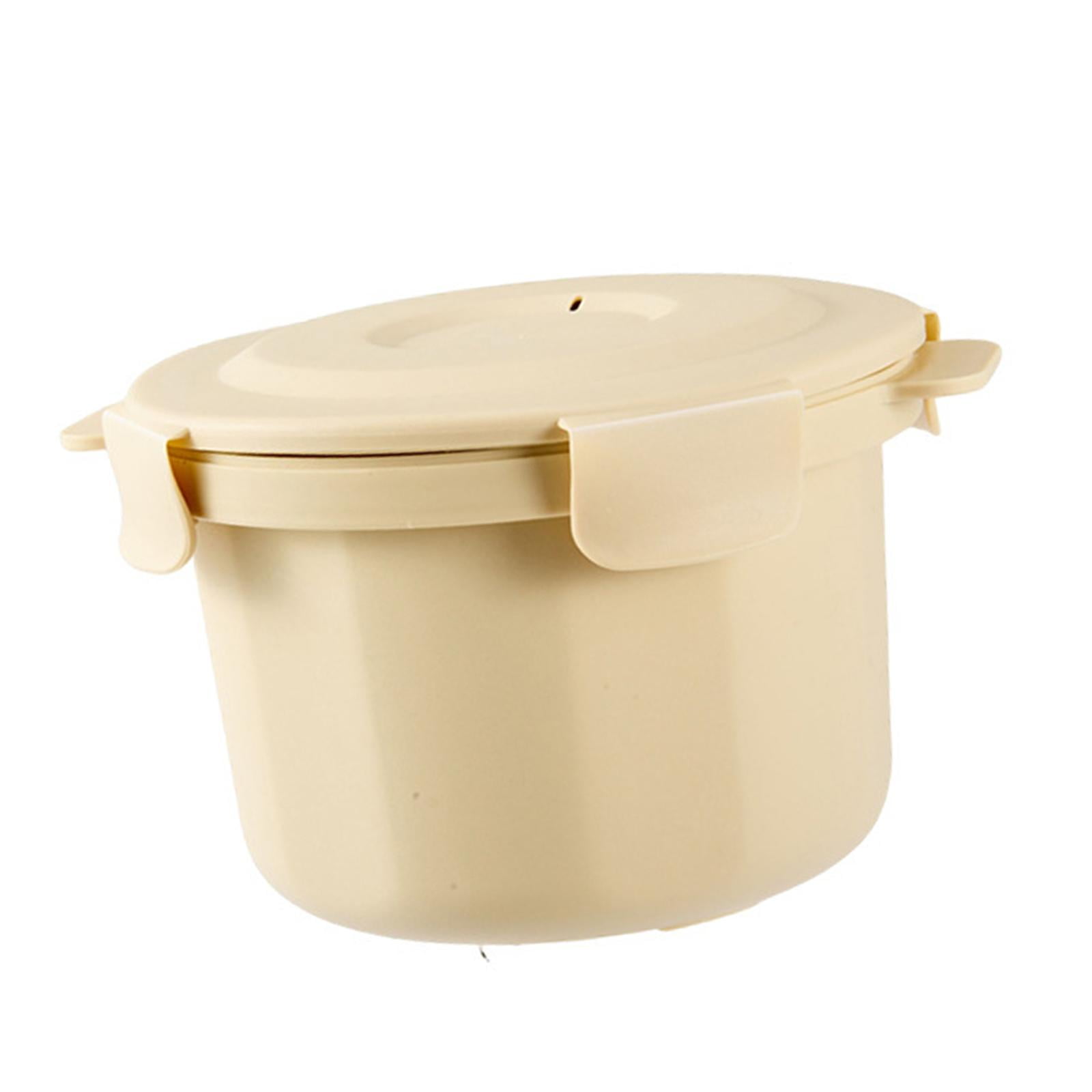 Fiocias Microwave Rice Cooker Steamer Food Storage Container Cooking Tool Micro Cookware