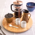 thumbnail image 3 of Organizador TB Home de Lazy Susan para armario, despensa, 14 cm, bambú, 3 of 7