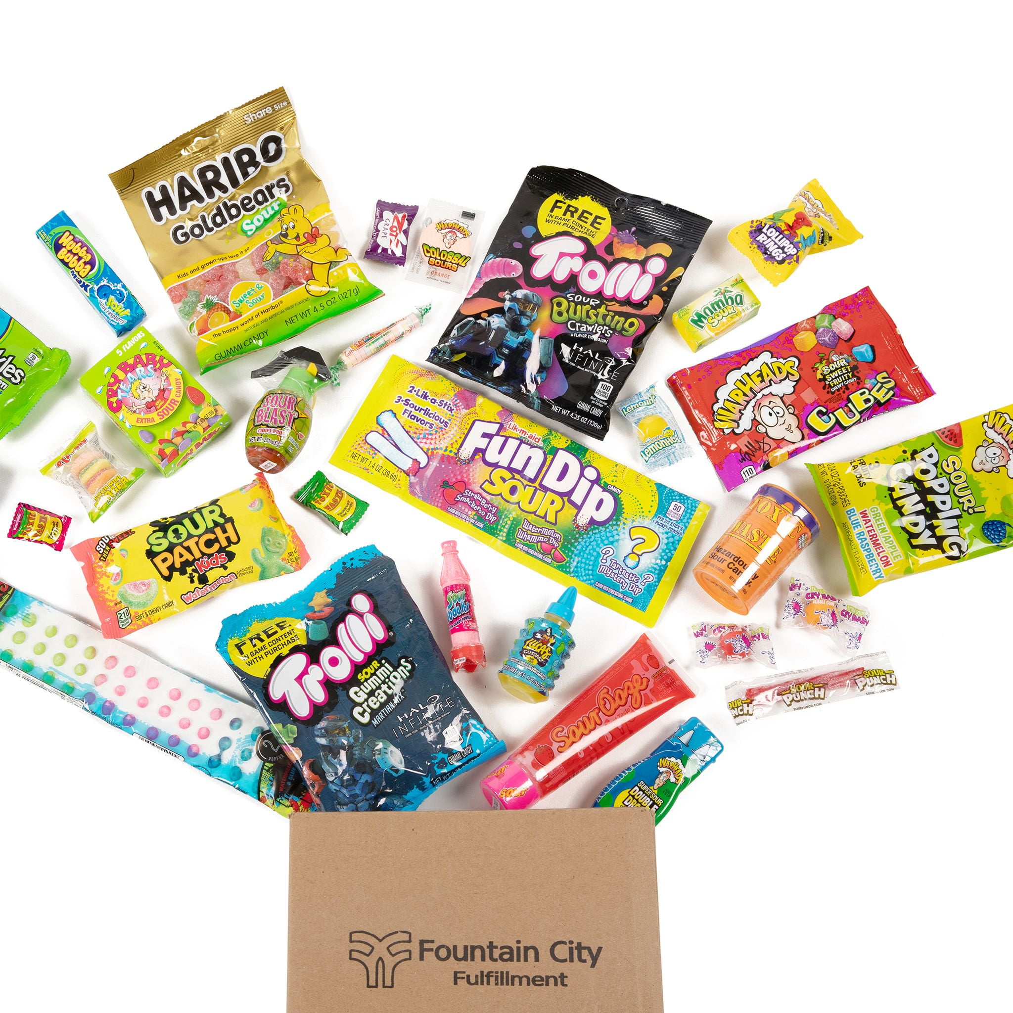 Sour Candy Variety Pack Sour Candy Bulk with Warheads Sour Soda