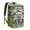 Olive-green-35, variant on Vintage Floral Insulated Backpack Cooler - 20L Leakproof & Easy to Clean, Great for Workers and Students