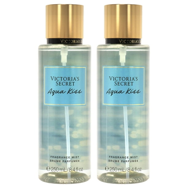 Fragrance Mist Victoria's Secret Aqua Kiss, paquete de 2 unidades, 250 ml