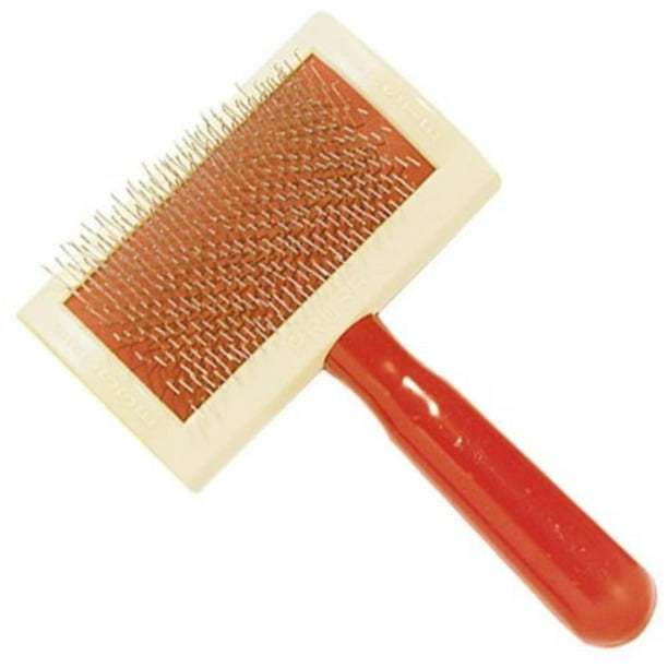 Frank's Original Universal Seit 1956 Dog Brush, Universal plastic handle slicker brush with