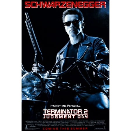 Terminator Wall - Terminator 2 Movie Poster 24x36 Entertainment Decor