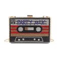 thumbnail image 1 of Bandolera Renabro, diseño retro con forma de radio, color rojo, 1 of 7