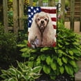 thumbnail image 2 of American Cocker Spaniel American Flag Garden Flag, 2 of 3