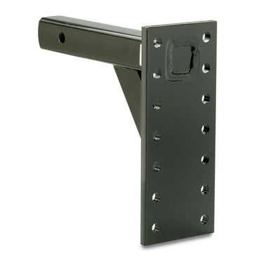 Rigid Hitch Solid Shank Pintle Mount for 2 Inch Receivers - Made in U.S.A.