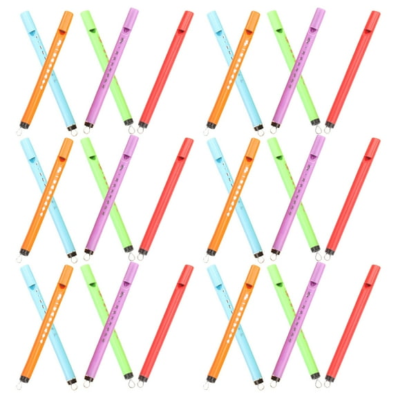 Worgeous  30 Pcs Teens Flute Playthings Miniature Bird Call Whistle Kids