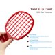 thumbnail image 5 of Profesional Portable Twist Peine corto grueso Curling Sucio Bridge Bridge Herramienta de peluquería Regalo para las mujeres unisex hombres adultos rojos Eigraketly CE001366-03B, 5 of 7