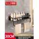 thumbnail image 1 of Estante de baño, estante de baño, espacio para inodoro, estante colgante de aluminio, organizador de baño para colgar en la pared, 1 of 5