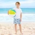 thumbnail image 6 of joogoo Cute Cartoon Crabs Boys Swim Trunks Beach Swimsuit Shorts Boxer 8Y, 6 of 8