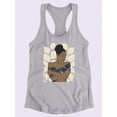 thumbnail image 3 of Ethnic Beauty Ii Racerback Tank Women -Alonzo Saunders Designs, Female Small, 3 of 4