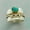 Turquoise#3, variant on 925 Silver Plated Turquoise Ring for Women Wedding Party Jewelry Rings SZ 6-13-Turquoise #13-7