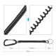 thumbnail image 5 of Pinzas para el cuerpo de pesca, alicates de agarre con llavero, cuerda, tijeras de pesca, equipo Hugtrwg Para estrenar, 5 of 6