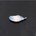 thumbnail image 4 of HAHDAXIA Trans Pride Feather Enamel Pin LGBT Jewelry Transgender Pride Queer Gift Transgender Flag Jewelry, 4 of 6