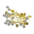 thumbnail image 4 of AMLESO 20 PCS Brooch Pins Back Jewelry Needles Closure for Brooch Craft Golden, 4 of 8